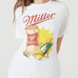 Miller White Graphic Tee - Short Sleeve